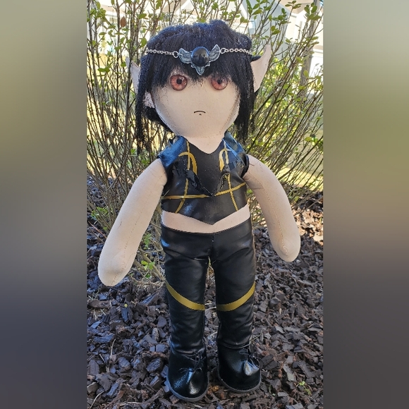 Baldur's Gate 3 Inspired Art Doll- Shadowheart